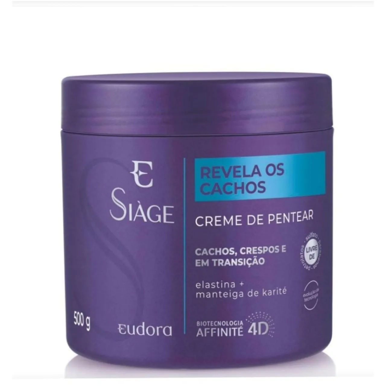 Creme de pentear 500ml revela cachos 
