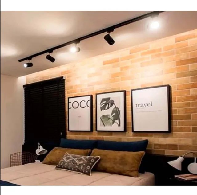 Trilho Eletrificado com 3 Spot LED - Branco Neutro - Foto 2