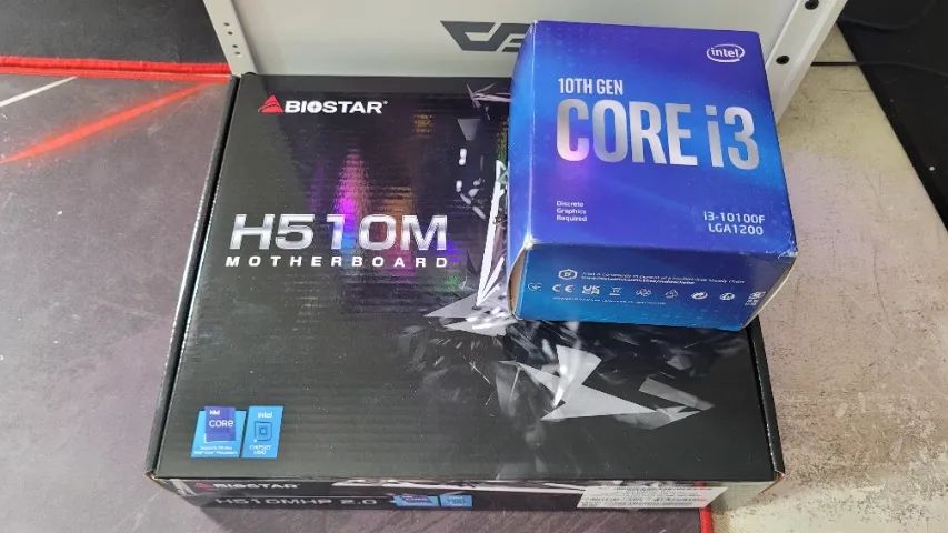 Kit Intel Core i3-10100F-Placa Mae H510m-16Gb 2666mhz - Foto 5