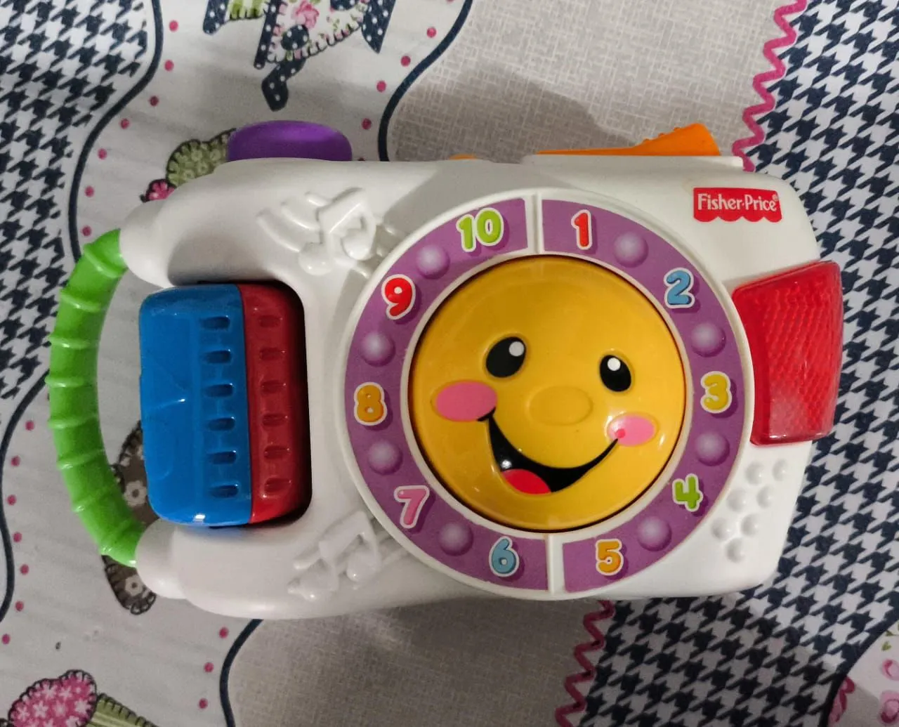 Câmera Infantil Fisher-Price com Som e Luzes