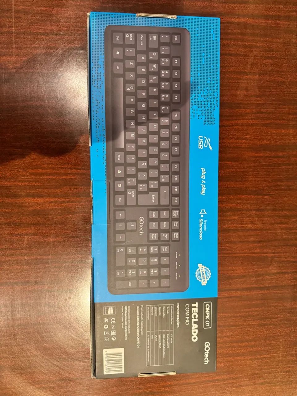 Teclado GOtech CMPK-01 USB - Foto 3