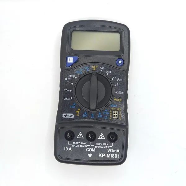 Multimetro Digital Medidor Tensão Lcd - Foto 5