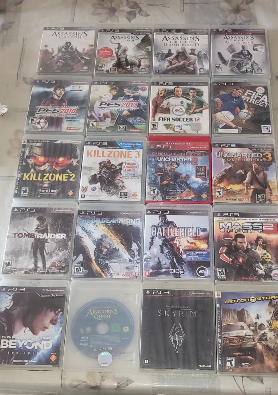 JOGOS PS3 A 35 REAIS CADA