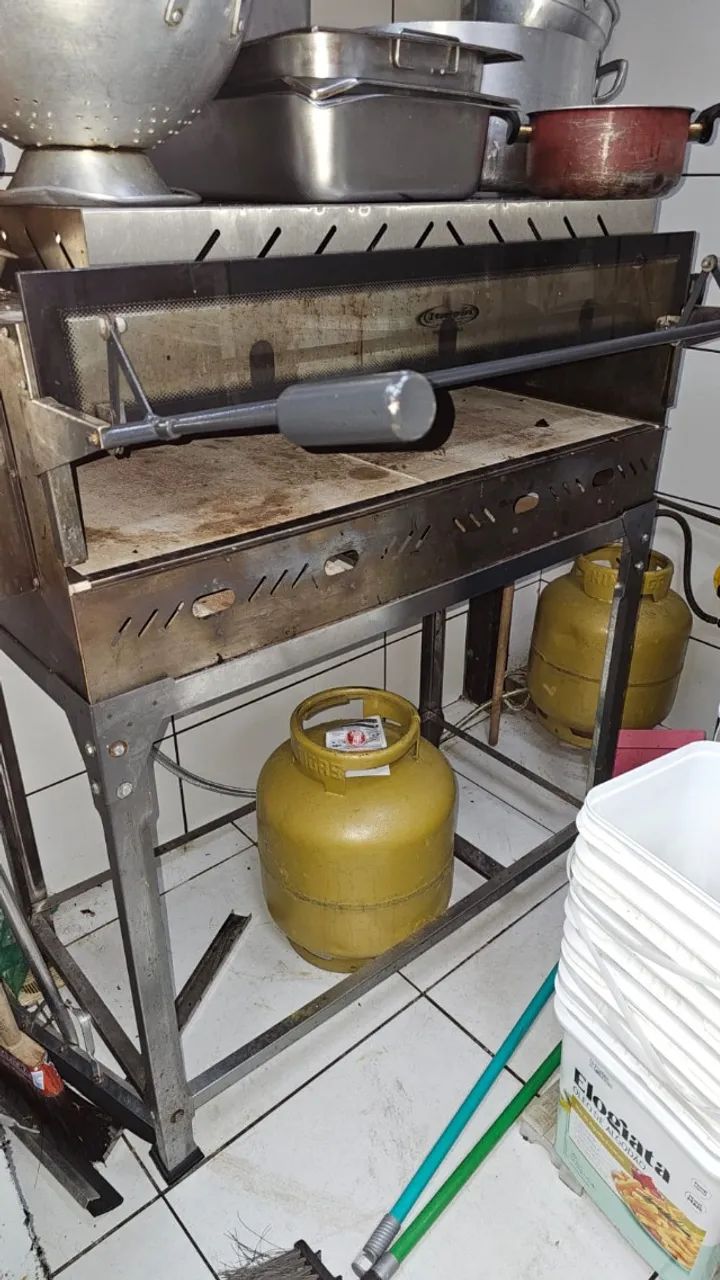 Forno Industrial de lastro para pizza, pães e bolos com base em inox e infravermelho - Foto 3