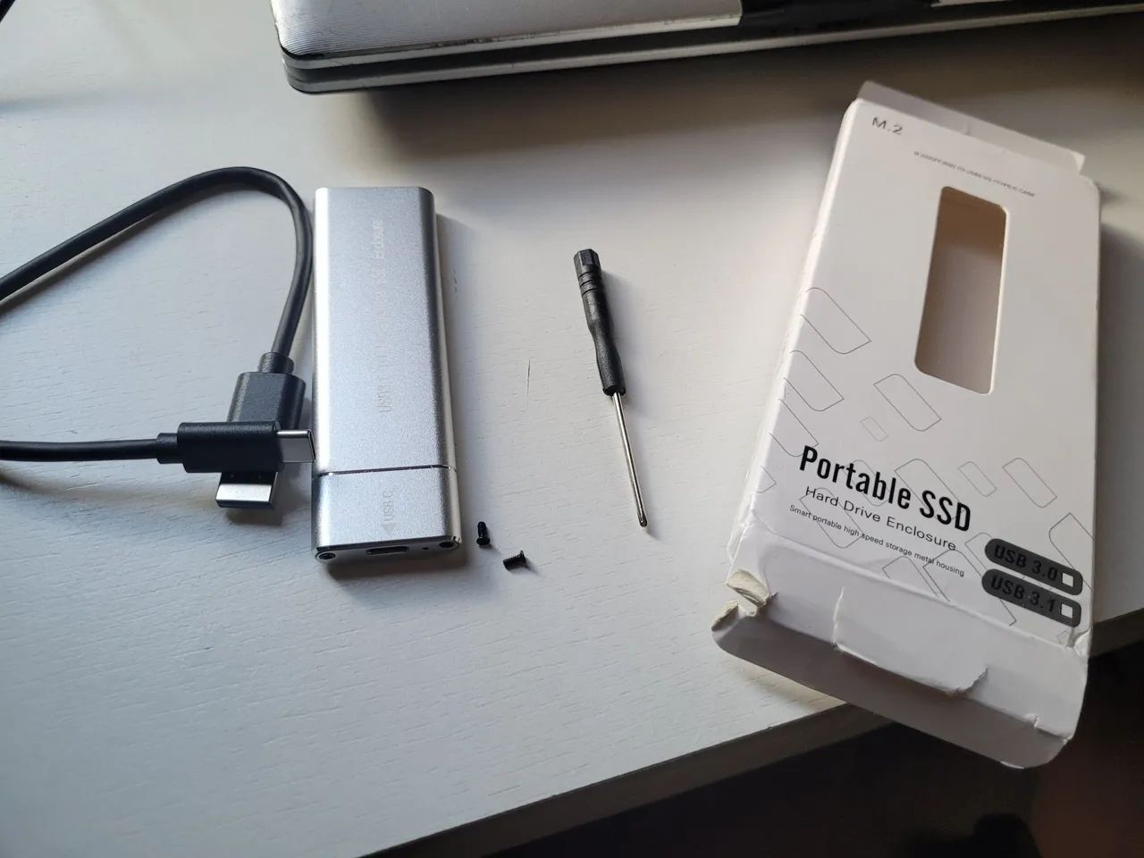 Adaptador SSD NVMe para usb A - Foto 3