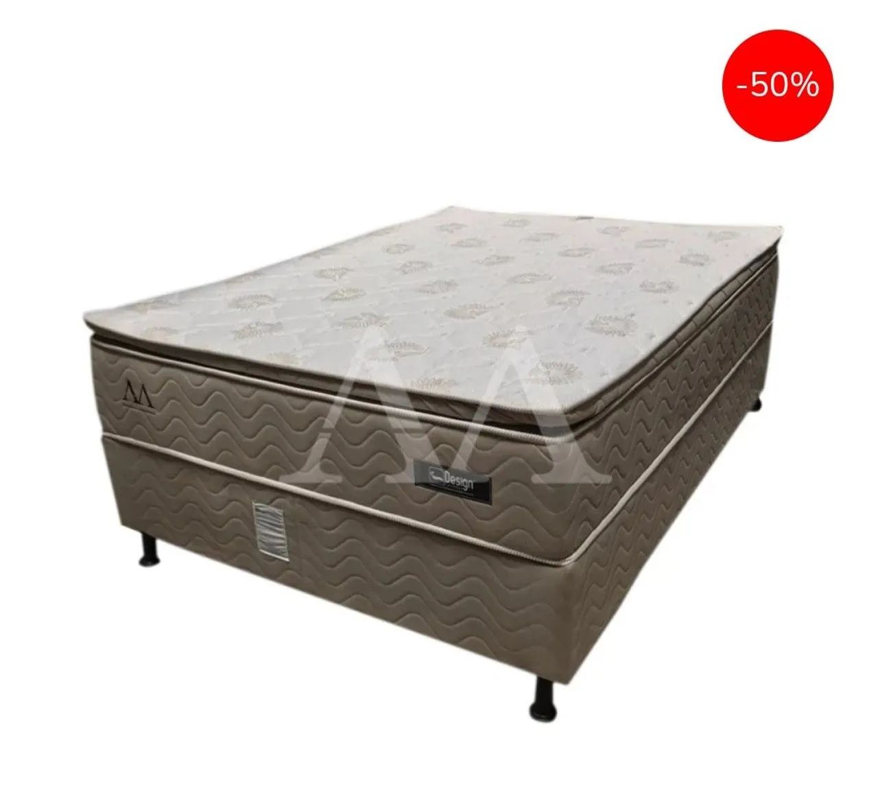 CAMA COM MOLAS ENSACADAS - Foto 2