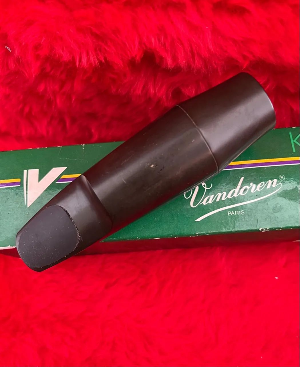 Boquilha Vandoren Jumbo Java T95 Hard Rubber - sax tenor (Original, nunca mexida)