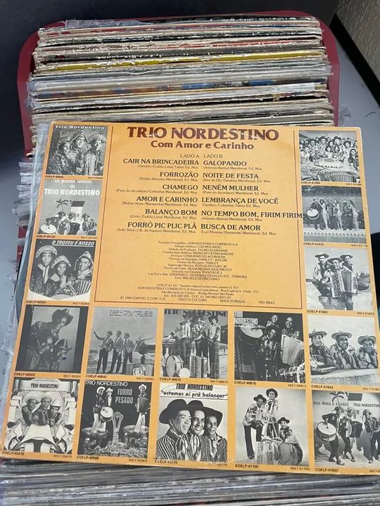 LP Vinil Trio Nordestino - Com Amor e Carinho 1984 - Foto 3