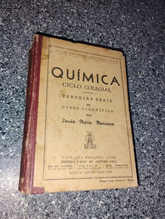 Livro de Química - Ciclo Colegial