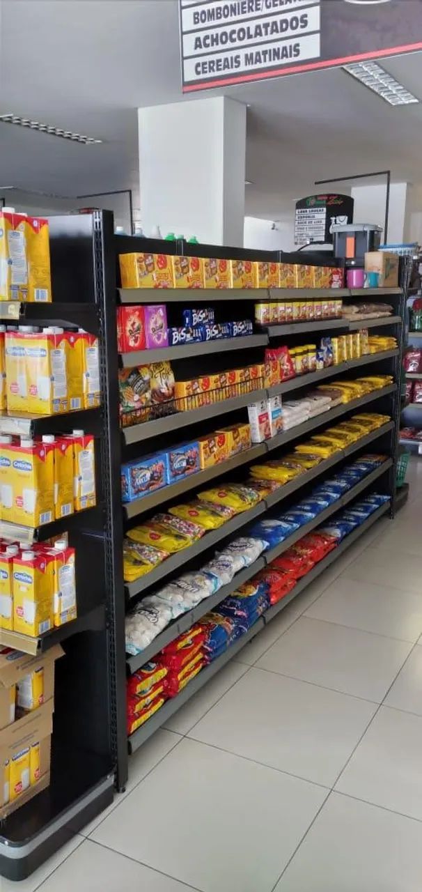 Gôndola preta para distribuidora de bebidas - Foto 2