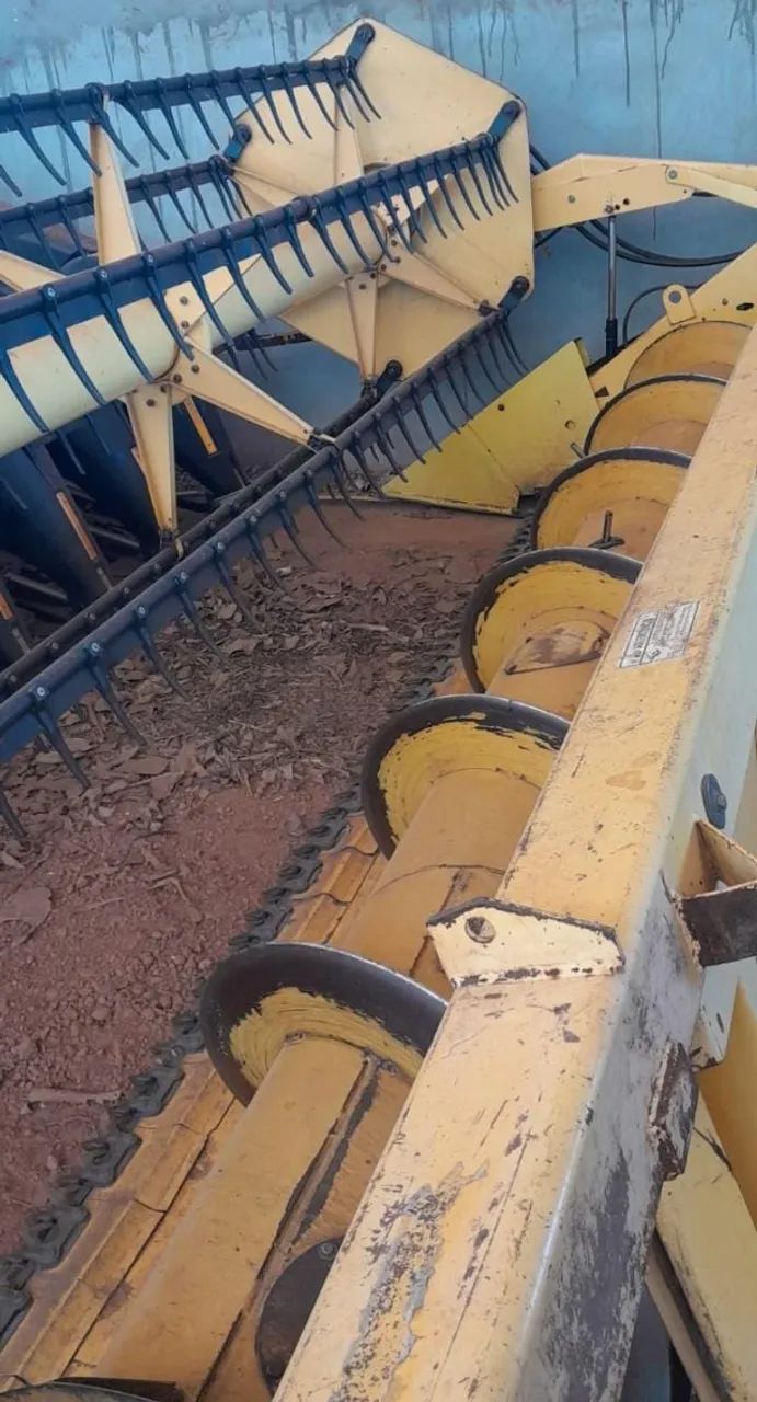 Colheitadeira New Holland CS 660 - Arrozeira - 2007 - Plataforma 30P Caracol - Foto 5