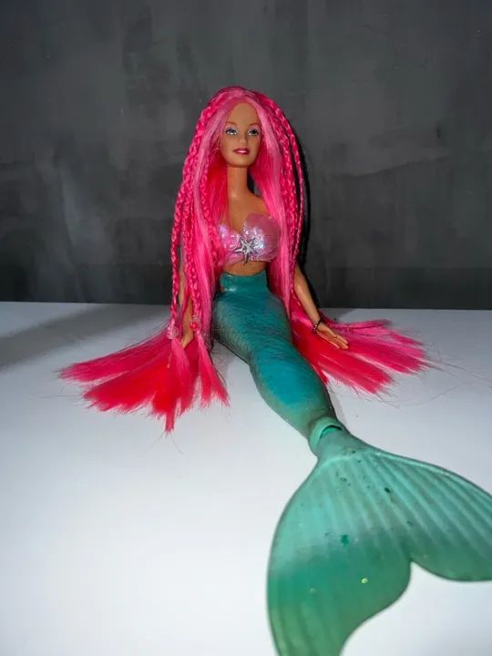 Cabelo CÃ³mo Se Pinta Barbie Barbie Sereia Anos 2000 Mermaid