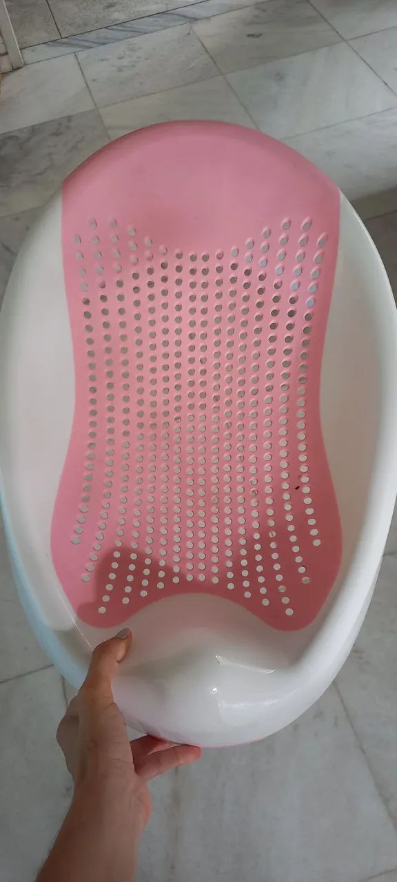 Suporte de banheiro para banho de bebê  - Foto 5