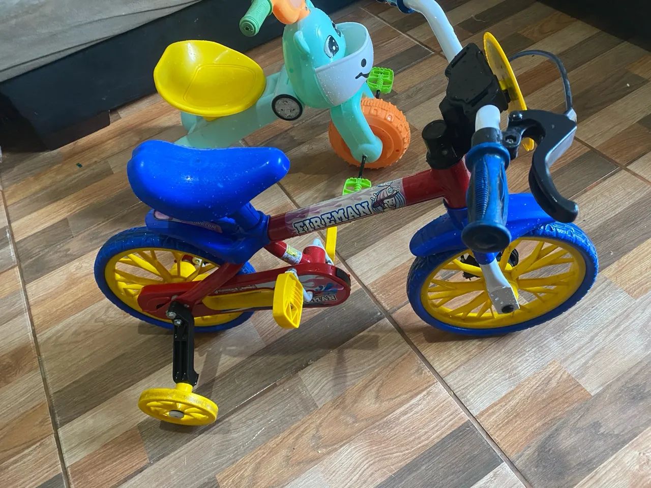 Bicicleta Infantil Fireman - Nathor - Foto 2