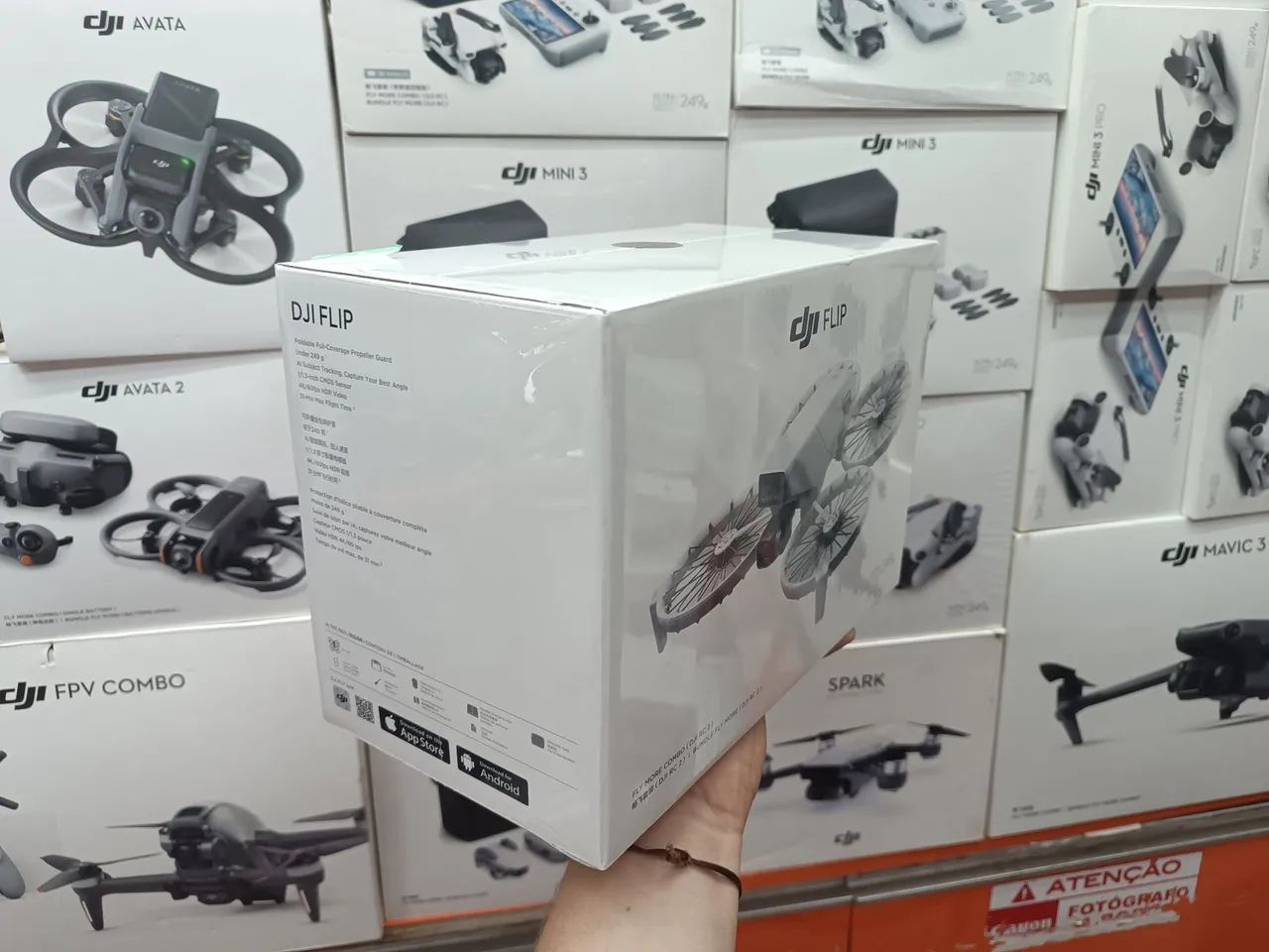 DJI Flip BR Anatel- Novo - Ultra Leve - Foto 2