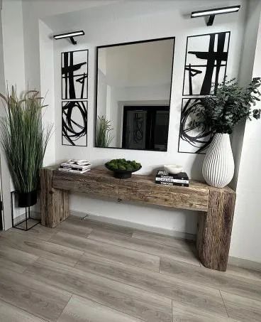 Aparador rústico em madeira maciça 64850628147329121