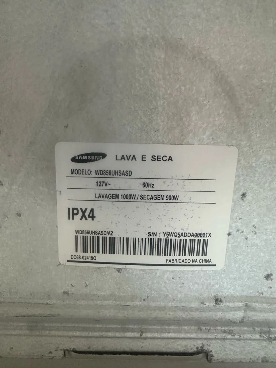 Máquina de lavar e secar Samsung 10 kilos  - Foto 4