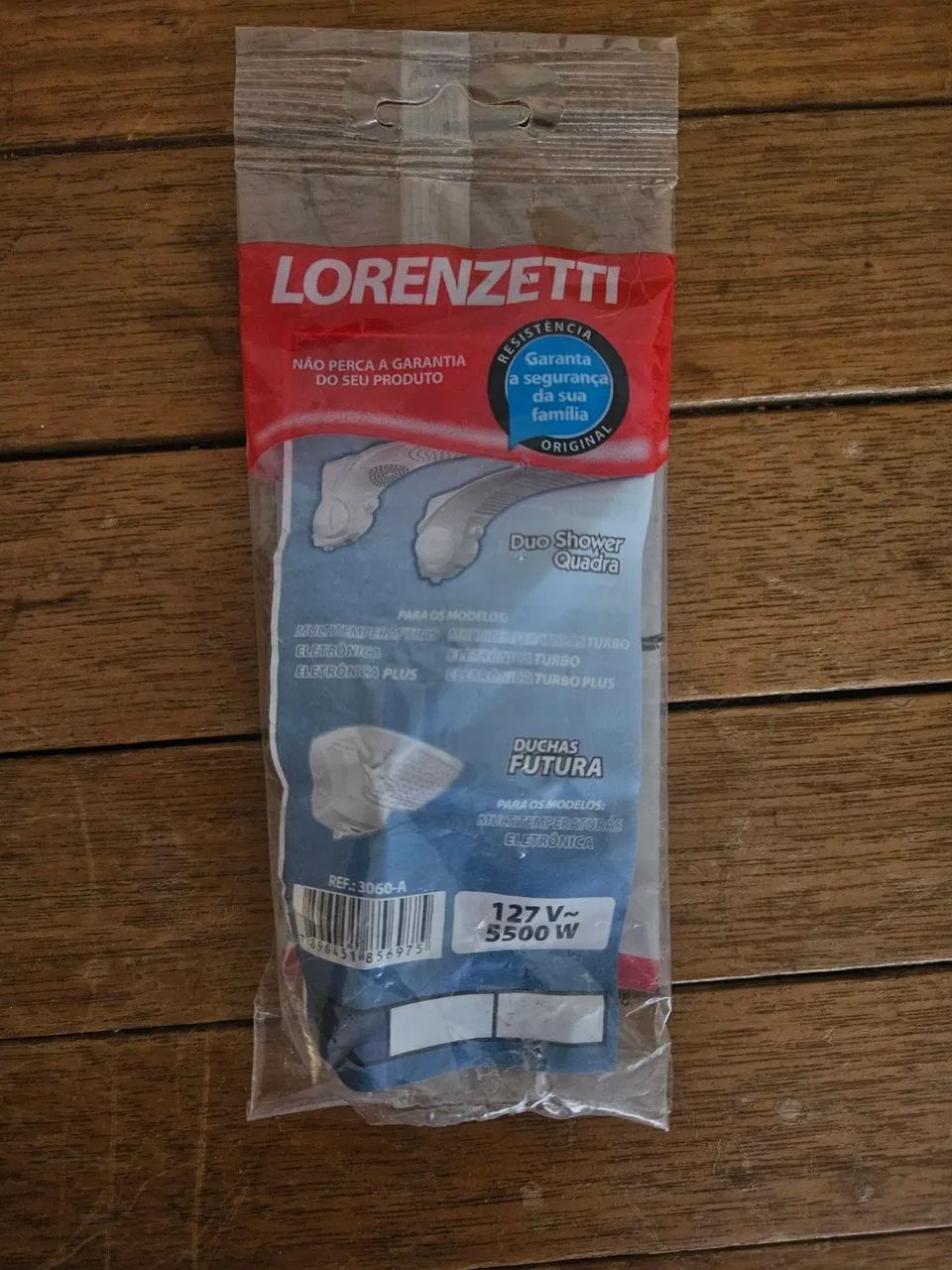 Resistência ORIGINAL LORENZETTI 127v duchas futura ou duo shower quadra