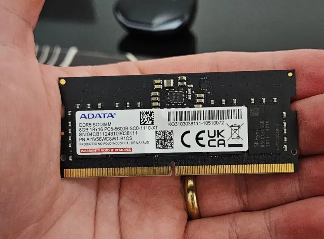 (OPORTUNIDADE) Memória RAM Adata XPG 8GB DDR5 5600mhz