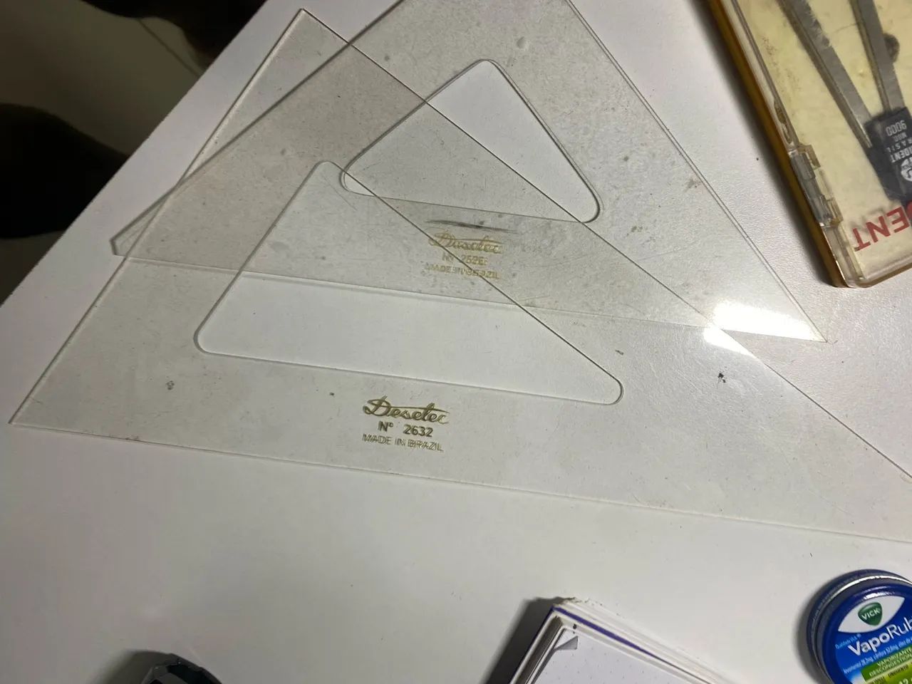 Compasso Trident 9000 + Material Desenho Tecnicl - Foto 2