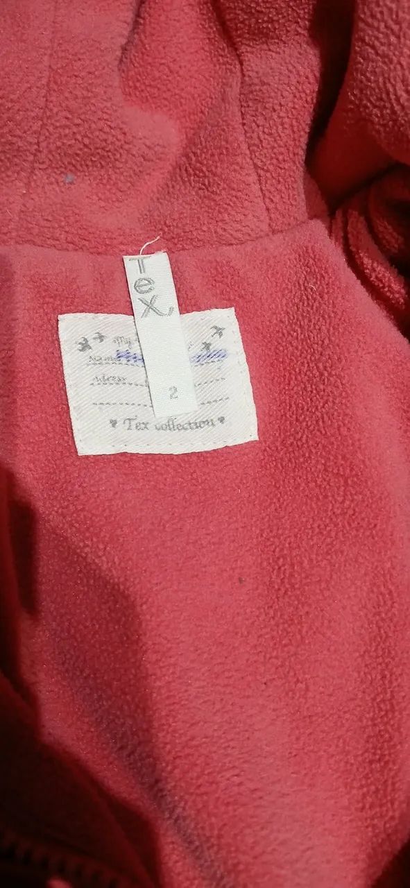 Jaqueta Rosa Infantil com Capuz - Foto 2