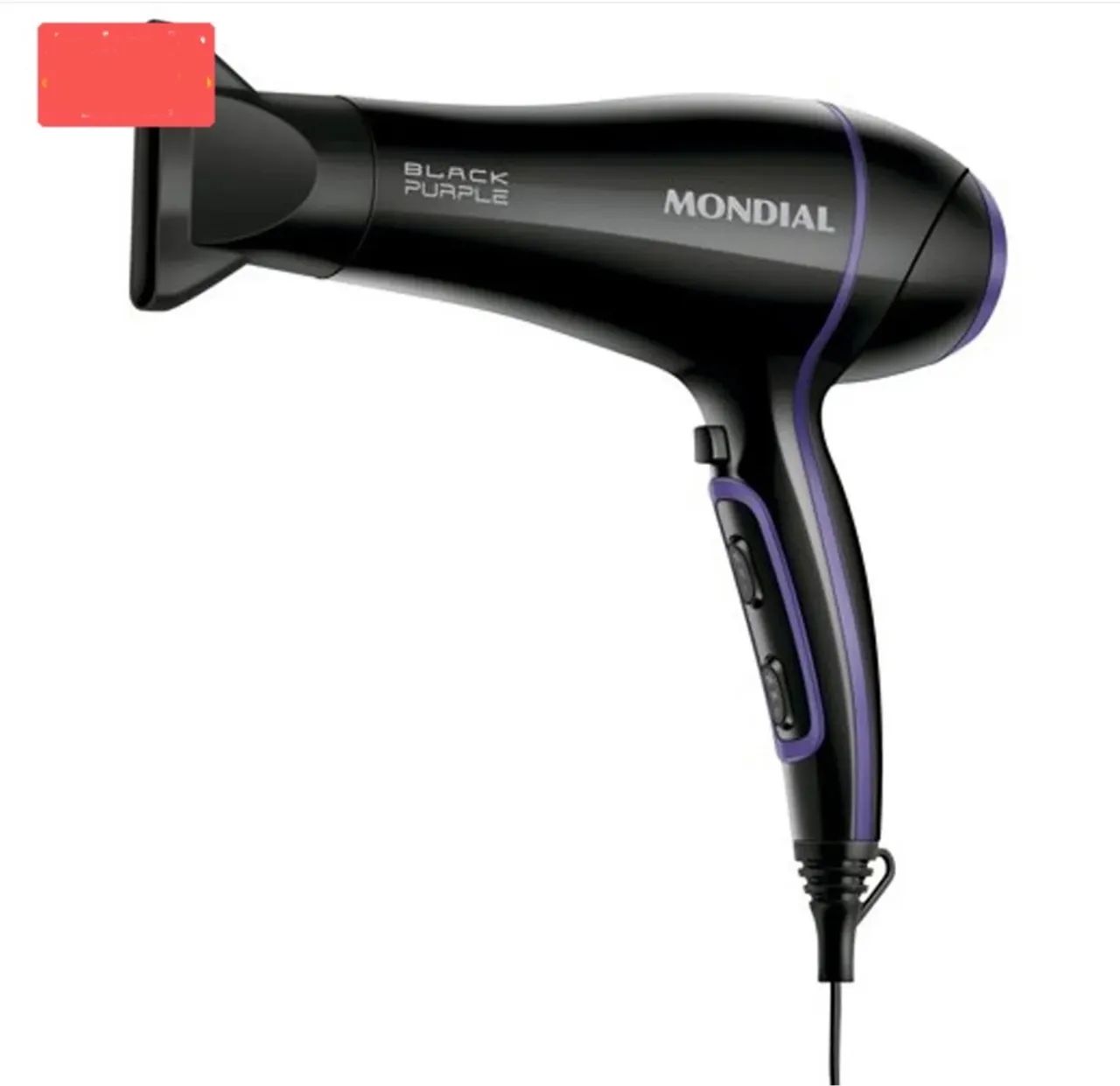 Secador de Cabelo Mondial Black Purple - Foto 2