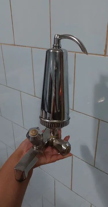 Torneira de Aço com Filtro