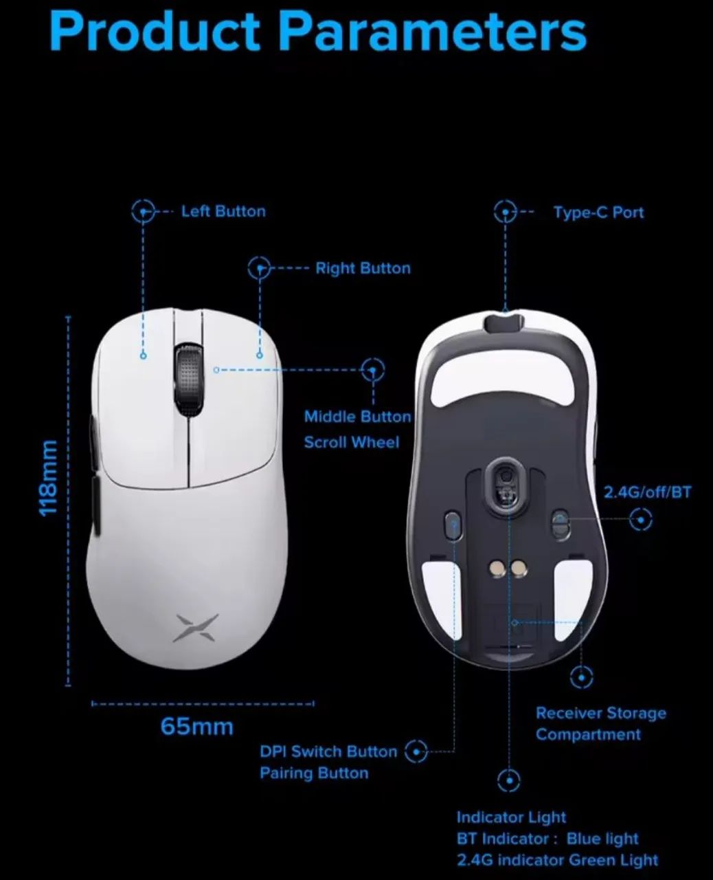 Mouse Gamer Delux M500 Pro(Lacrado) - Foto 2