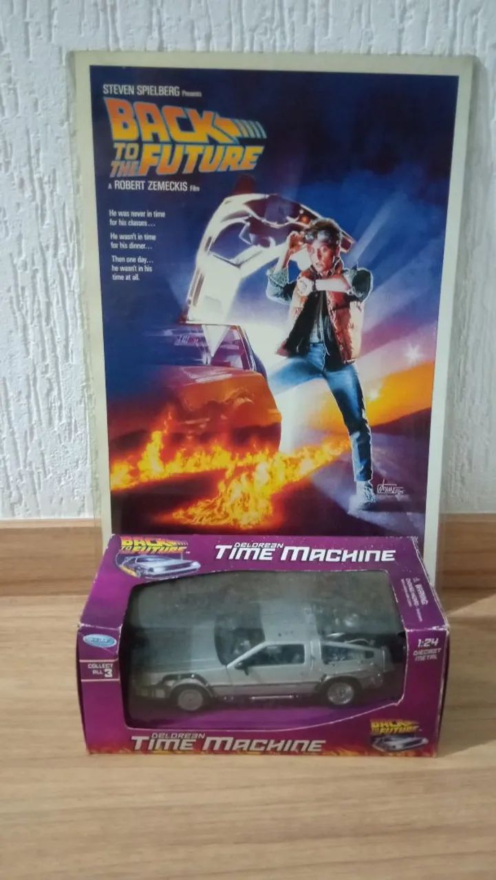 Vendo Miniatura DeLorean + pôster  - Foto 4