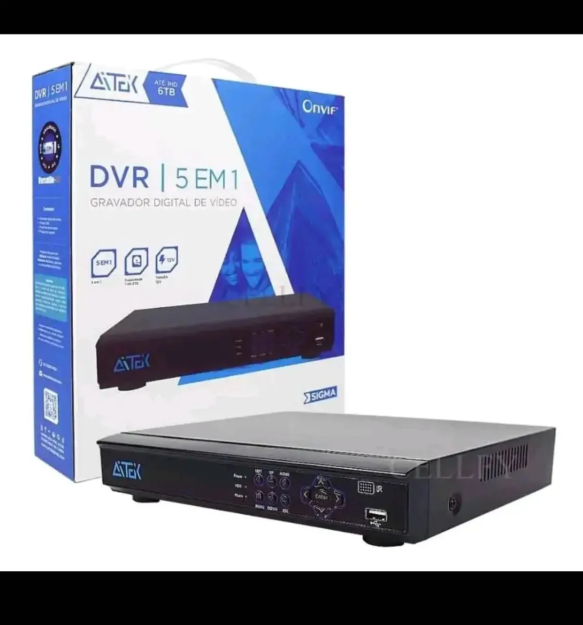 DVR ATEK 5 EM 1 - Gravador Digital de Vídeo