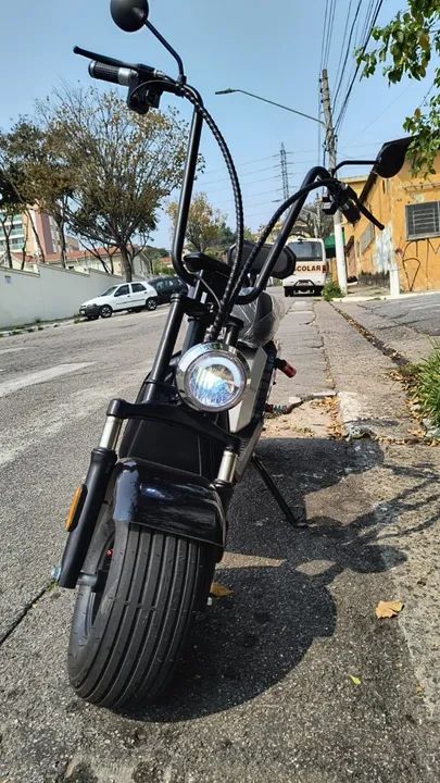 Scooter Elétrica - Nova  com menos de 100km + alarme + seta+ buzina ( NÃO PRECISA TER CNH)