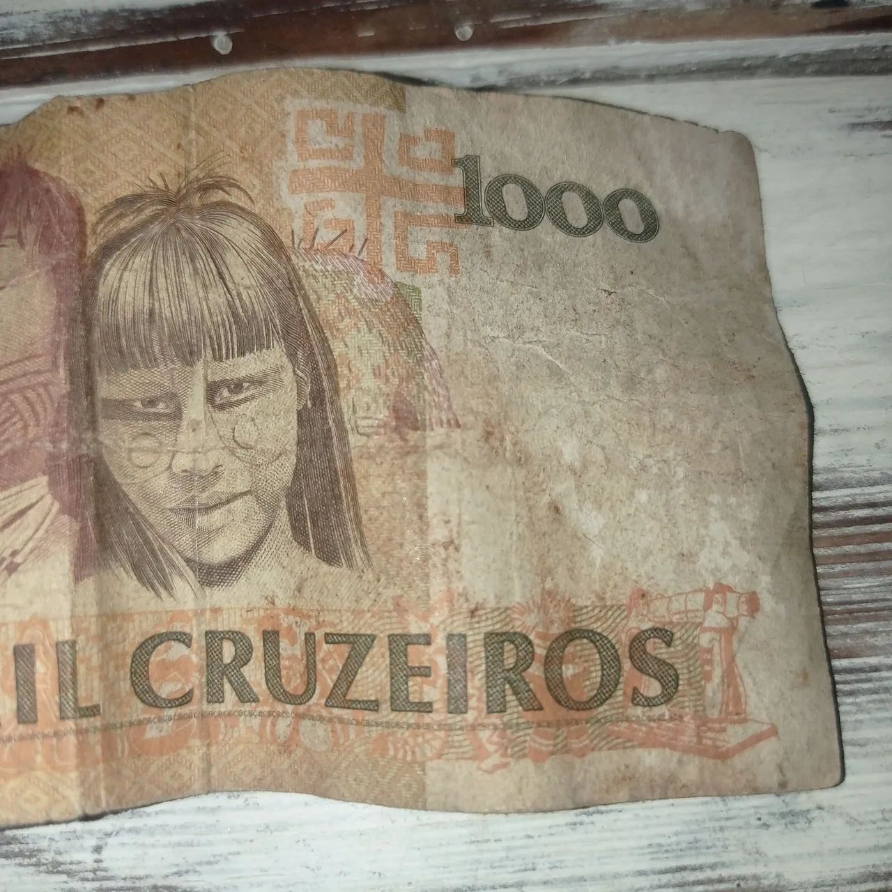 Cédula 1000 Mil Cruzeiros - Antiga - Foto 3