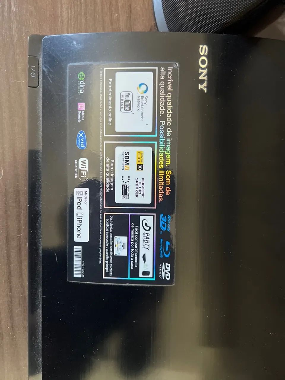 Home Theater Sony Bdv-n790w 5.1 Canais Com Blu-r - Foto 4