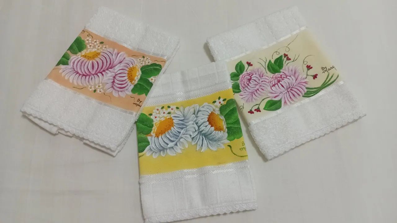 Toalhinhas de lavabo  - Foto 4