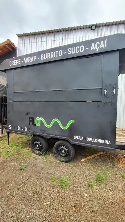 Trailer Food truck, pronto para trabalhar, completo e trucado - Foto 2