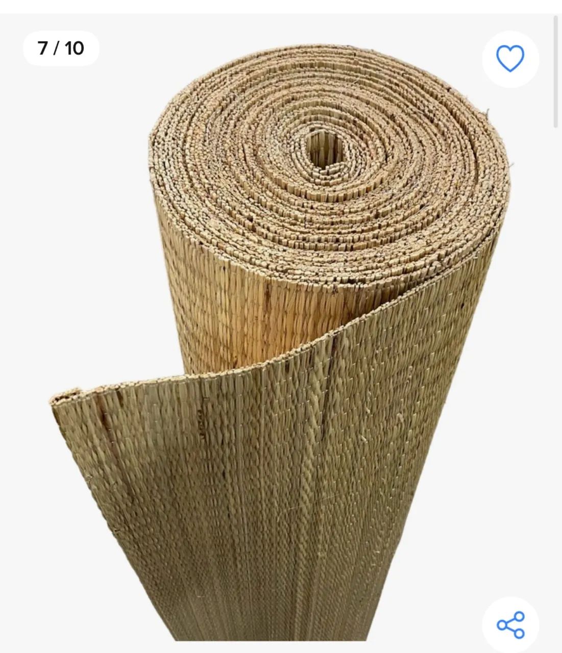 5 Esteiras de Palha Natural - Foto 2