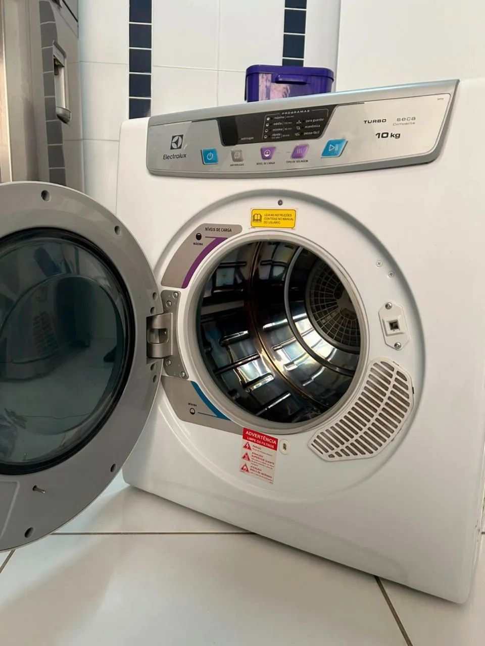 Secadora Electrolux Turbo Seca 10kg - Não Funciona (Trocar motor)