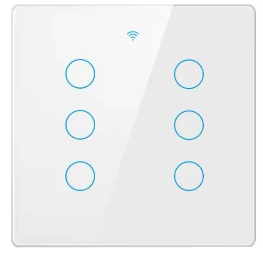 Interruptor inteligente com 6 botões