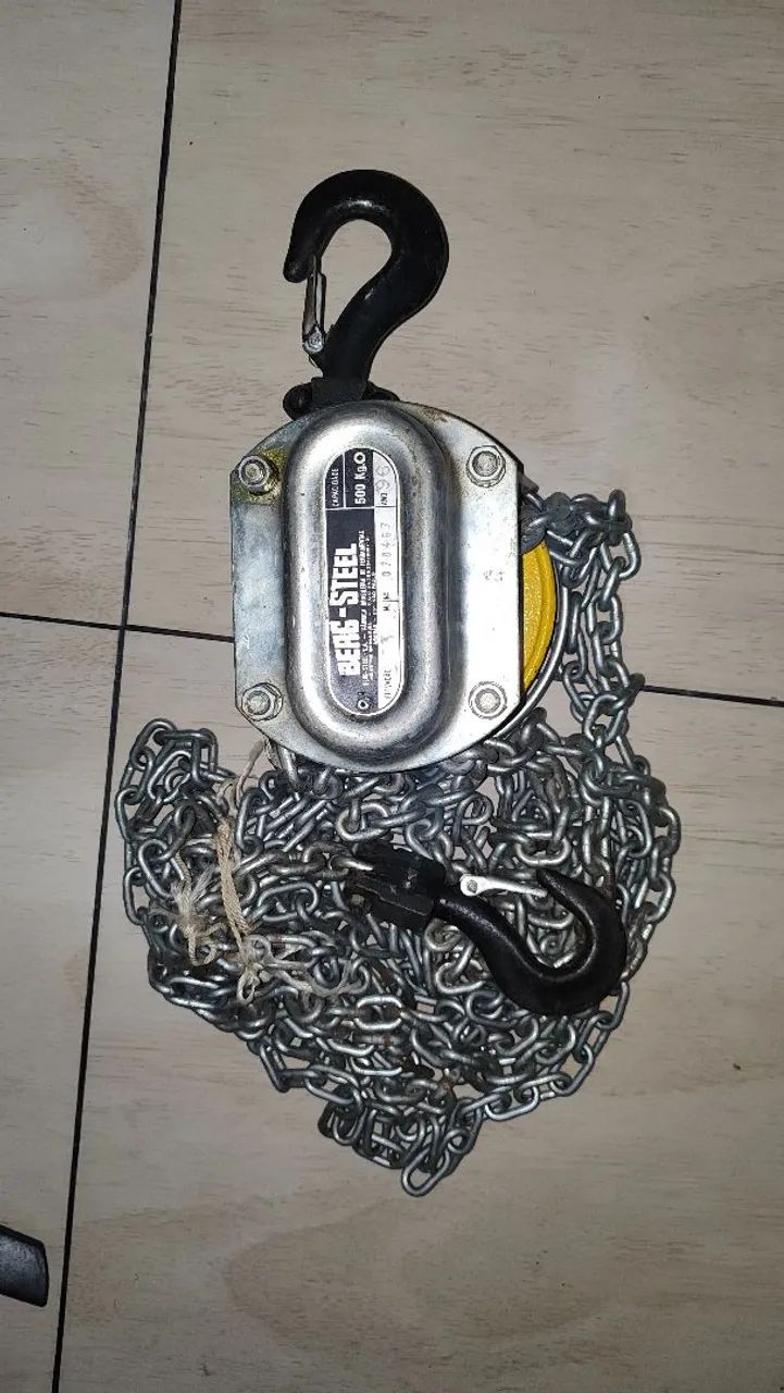 Guincho de corrente manual BERG-STEEL - Foto 2