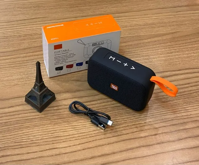 Caixa de som Bluetooth T&G speaker Mini Subwoof TG506 Radio FM