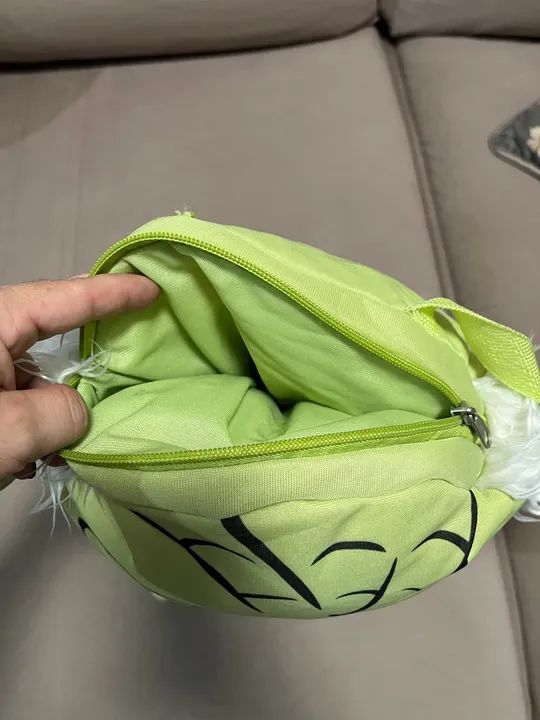 Mochila Pelúcia Yoda Star Wars - Foto 5