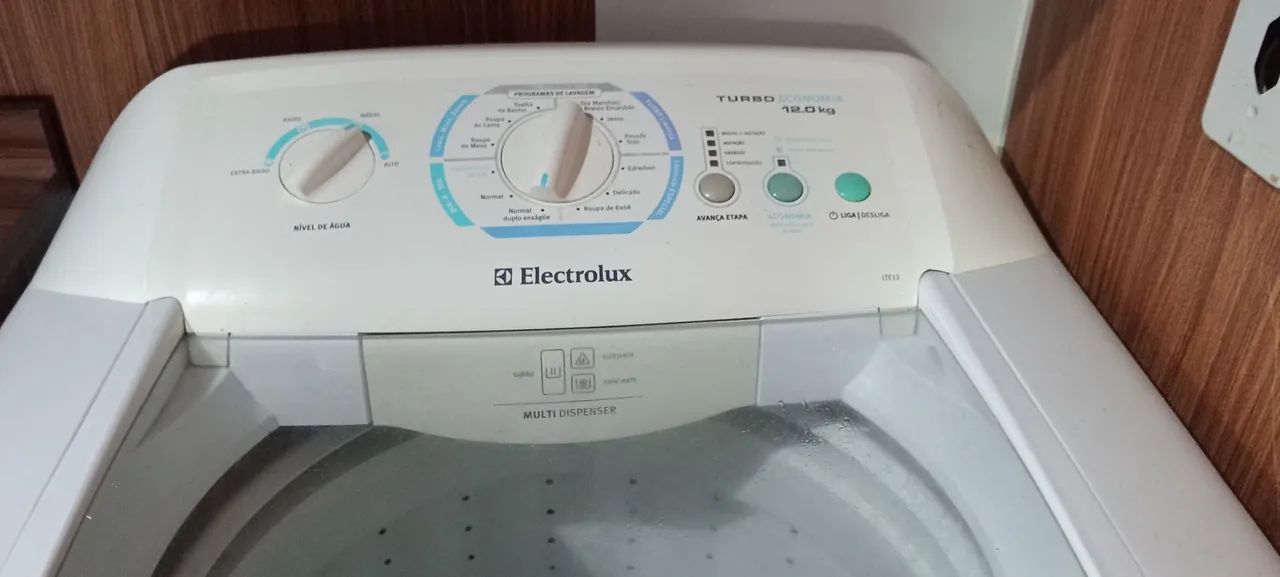 Lavadora Electrolux turbo econômica 12 kilos 