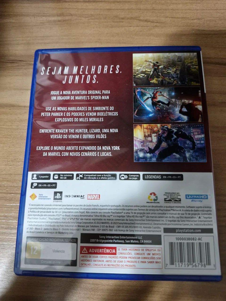 Spider-Man 2 - PS5 QUASE NOVO - Foto 2