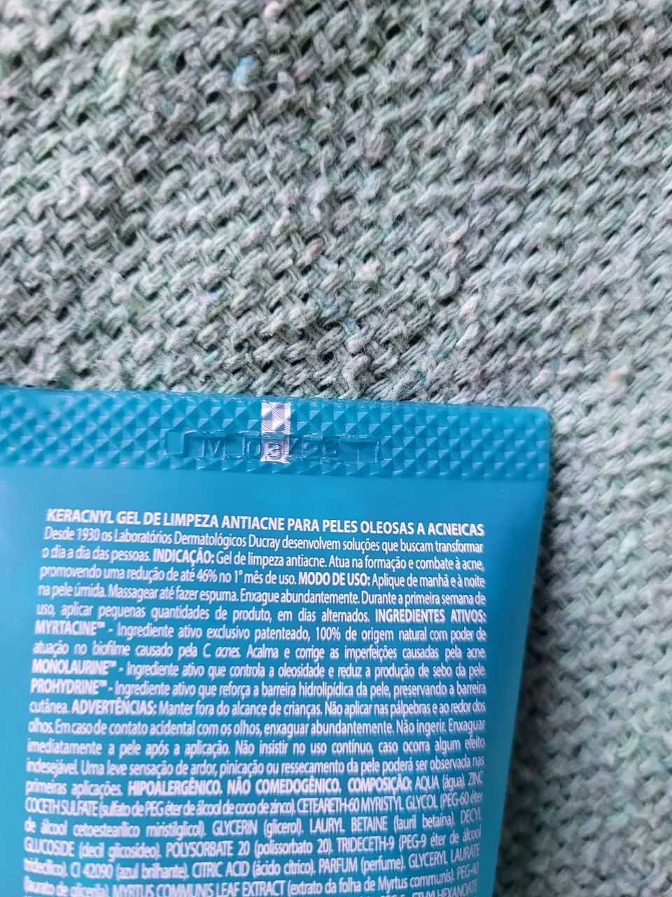 Gel de Limpeza Anti Acne Keracnyl Ducray 60g - Foto 2