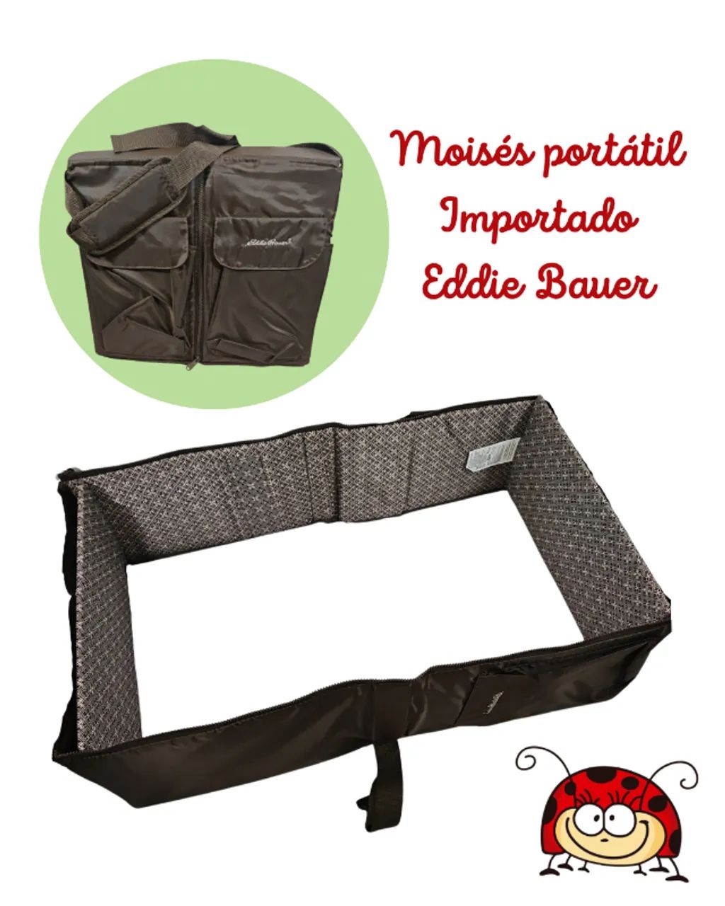 Moisés portátil importado 