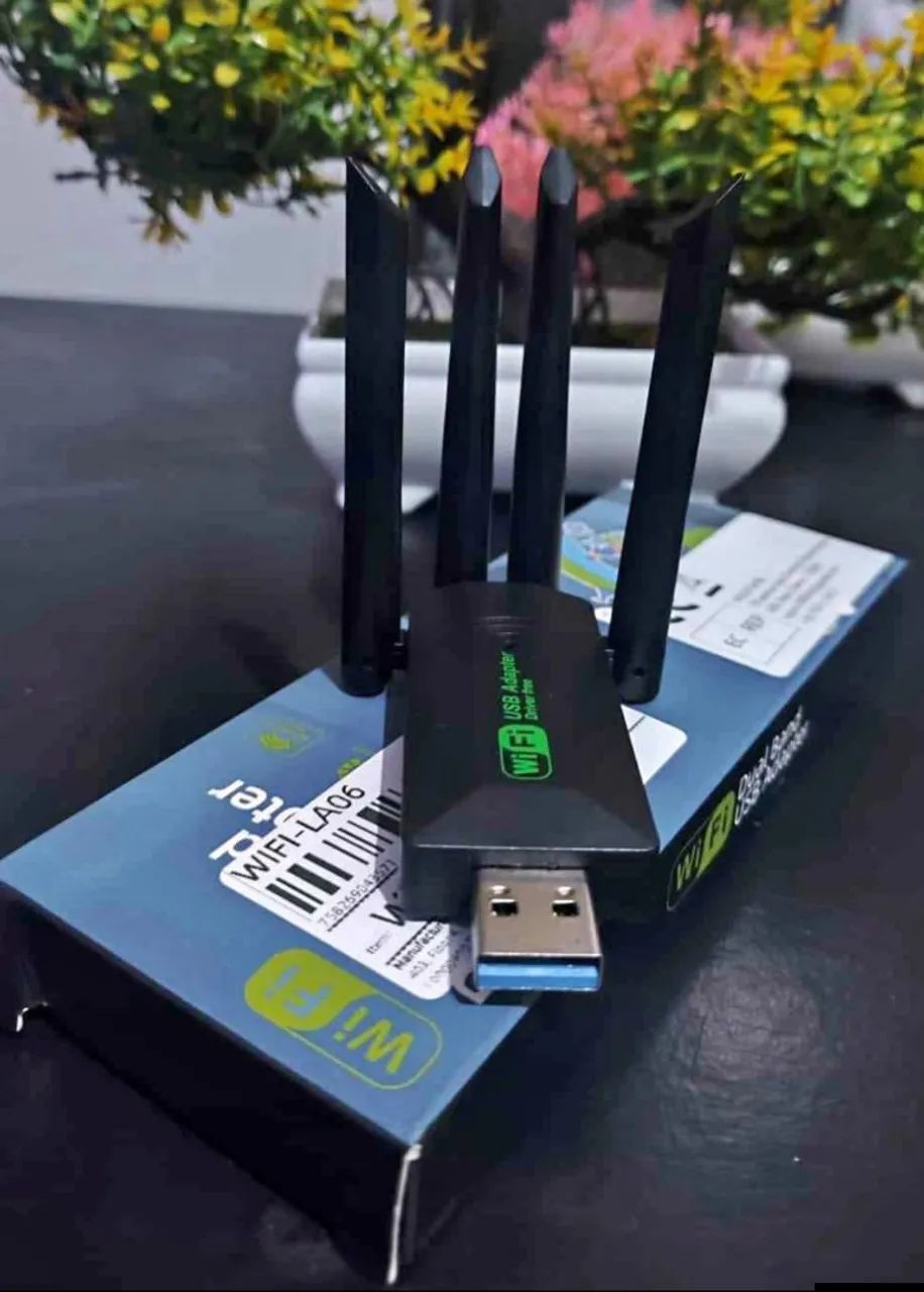 Adaptador Wifi 5G 4 Antenas64168575143426120