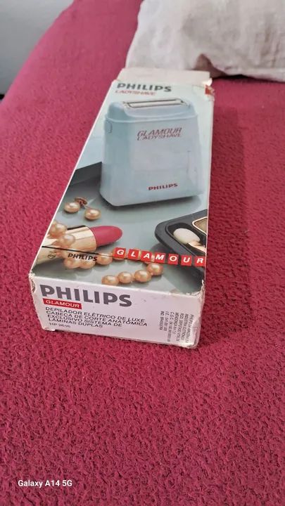 Depilador feminino-Philips com dupla lâminas - Foto 3