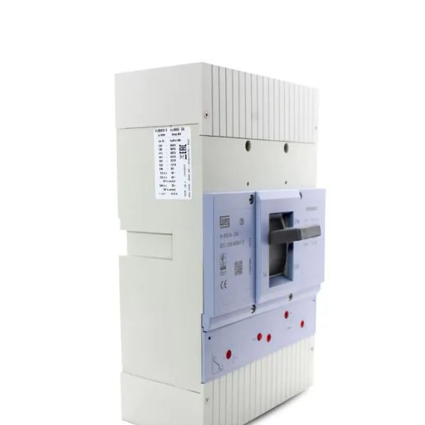 Disjuntor Caixa Moldada Tripolar Termomagnético Ajustável 440V 800A 50KA DWB800S8003DA WEG - Foto 2