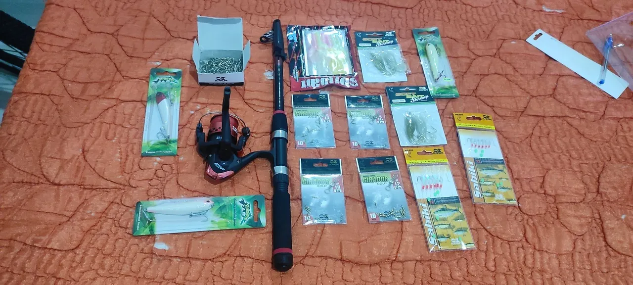 Kit de Pesca Completo