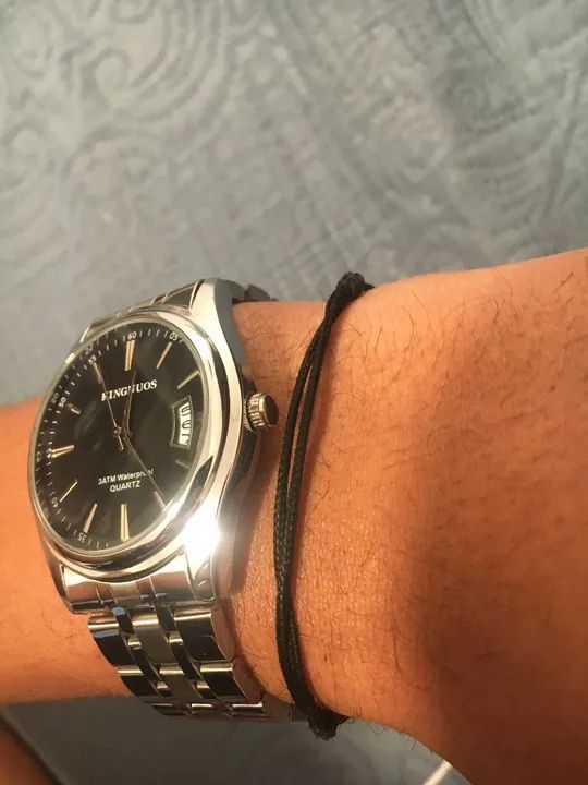 Relógio Masculino Kingnuos - Novo - Foto 2